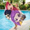 1PC Beach Towel Soft Quick Dry Absorbent Towel for KPOP Girl Groups Fans Beach Pool Decor