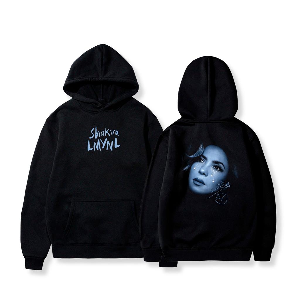 Felpa Las Mujeres Ya No Lloran World Tour Shakira Felpe Grafiche Casual Larga Oversize Felpa con Cappuccio Tuta di Alta Qualità Abbigliamento Femminile Maschile