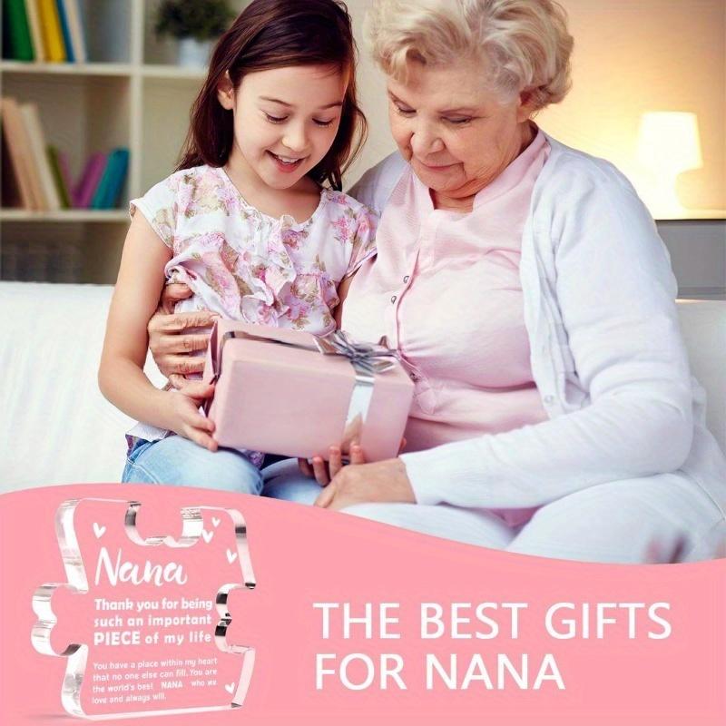 Heartfelt Nana Plaque - Cherished Birthday & Christmas Gift from Grandchildren