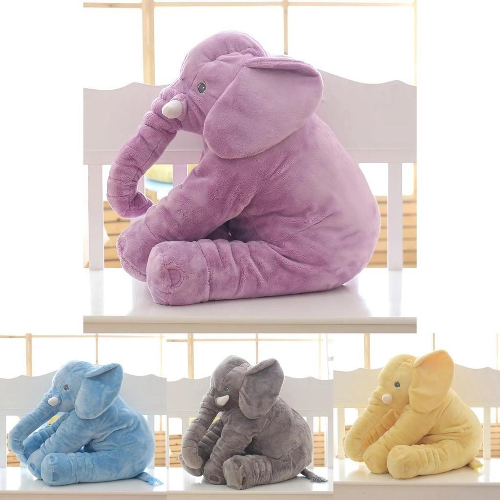 Entzückendes Baby Weiches Plüsch Langnasen Elefanten Schlafkissen Für Kinder Und Neugeborene
