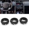 3pcs Air Conditioning Switch Knob Covers Rings Replacement for Land Rover Discovery 4 Sport