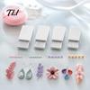 Small Precision Clay Molds 4Pcs 3D Print Gel Ball Maker Tools, Nail Art Bead Roller for Flowers, Polymer Mold 2/3/4/5 Mm Sphere Shaper