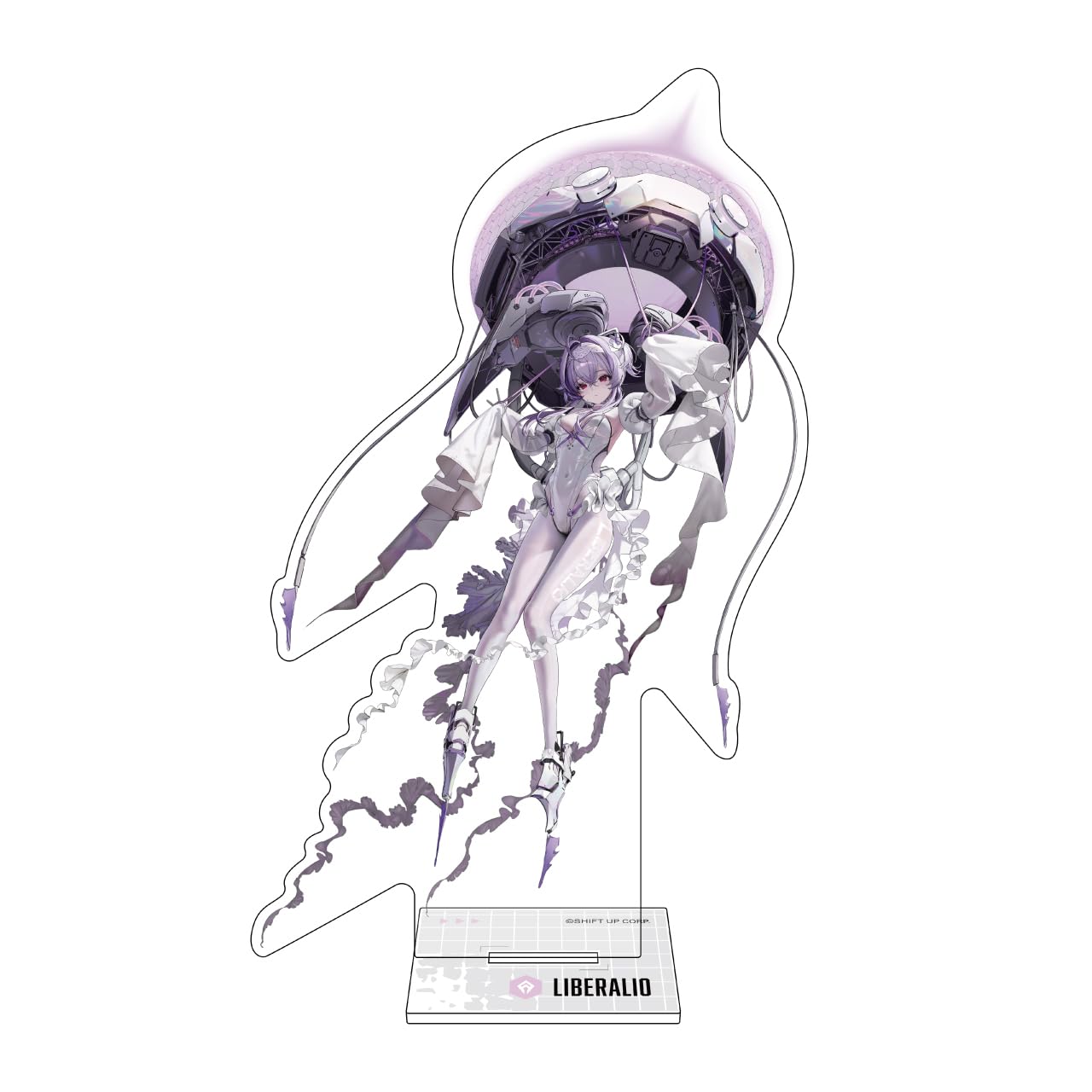 

Algernon Products Goddess of Victory: NIKKE Acrylic Stand, River Rio (3rd Anniversary), W53-125 x H151mm or less, Acrylic