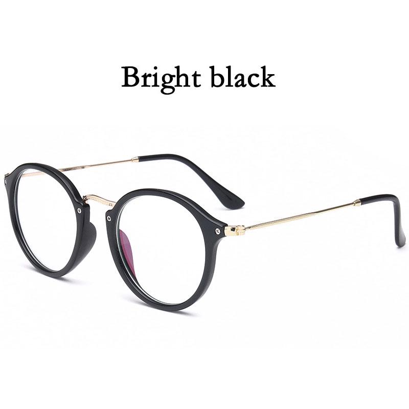 Blue Light Glasses Frame Computer Glasses Spectacles Round Transparent Female Women's Eyeglasses Frame Optical Frames Clear