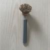 Long Handle Pot Brush Replaceable Brush Head Oan Cleaning Brush Sisal Bristles Brush  Kitchen