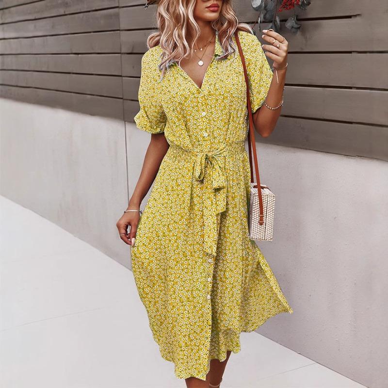 Dress Wish Casual Holiday Style Sexy Big Swing Dress a Lot of Stock