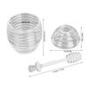 Honey Accessory Honey Container Transparent Honey Dispenser with Lid Spoon Large Capacity Honey Container for Storing Honey