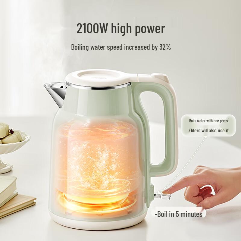 Bear 2L 304 Stainless Steel Electric Kettle