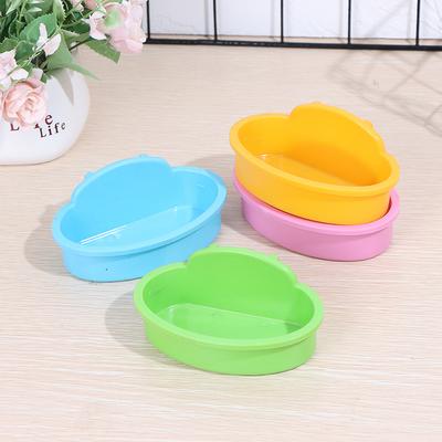 1Pc Bird Hamster Bowl Small Pet Cage Hanging Drink Food Feeder Cup