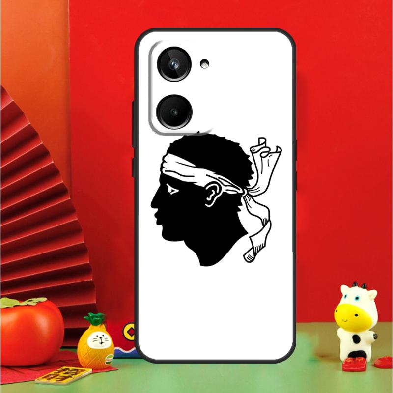 Flag of Sardinia For Realme GT6 GT7 15 Pro 10 11 12 13 14 Pro Plus C65 C67 C63 C61 C55 C51 C53 C35 C75 Case