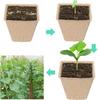 Biodegradable Seedlings Pots Garden Plant Nursery Pot with Drainage Holes Flower Vegetable Seed Starting Trays Gardening Tool