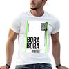 Bora Bora Plane Ticketboarding Pass Template Tshirt Vintage Graphic Tee Hippie Clothes T Shirt For Unisex