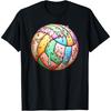 Volleyball Drip Theme Ice Cream Sports Fan Player Youth Boys T-Shirt(1)
