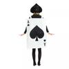 Halloween Adult Costume Alice in Wonderland Fairy Tales Poker Black Heart A Children's Costume Funny Costume
