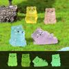 Cute Luminous Little Bear Home Garden Landscaping Resin Craft Decorative Ornaments