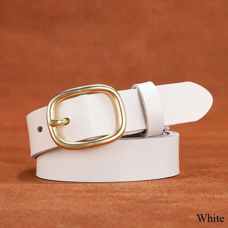 Women's Belt Pin Buckle Belt Versatile Trendy Korean Style Casual Belt