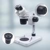 Stereo Microscope with Two-toneColor Stage Bench-Top for Phone Repair