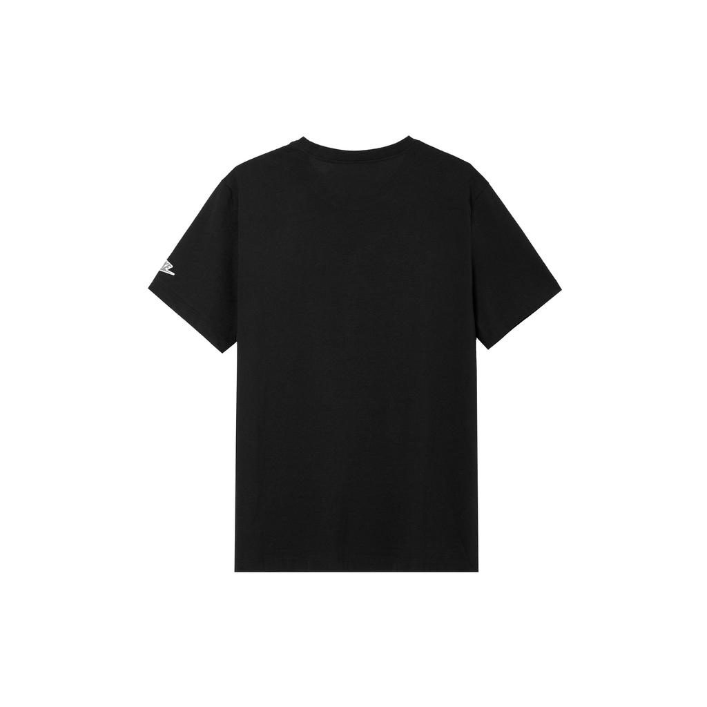 Nike Club Round Neck Printed Short Sleeve T-Shirt Men Tops Black FZ5420-010