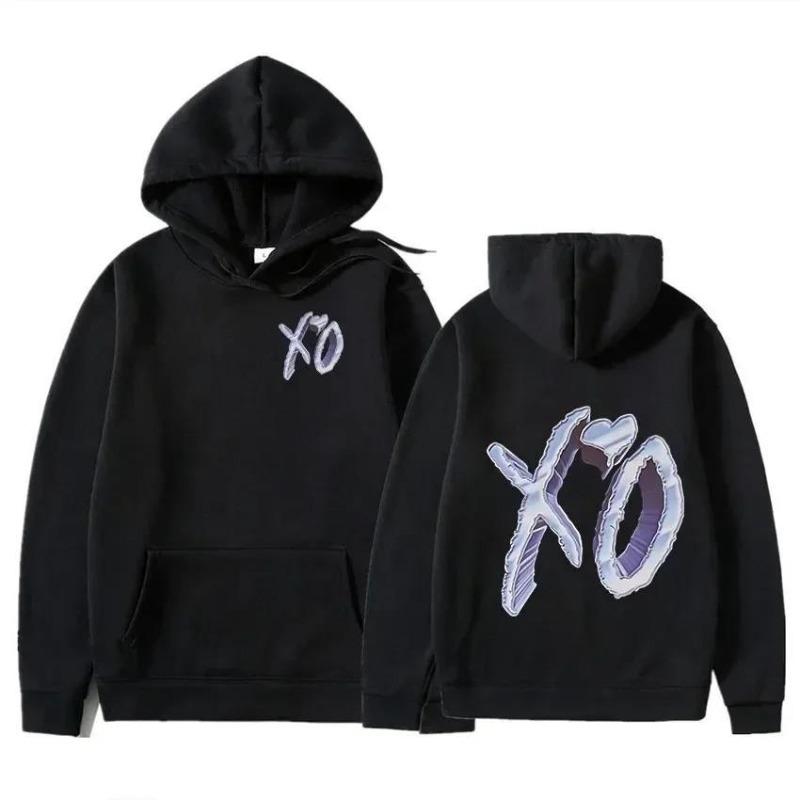 Sangeren The Weeknd Hettegenser After Hours Til Dawn Fm Musikkalbum Hettegensere Trykk Casual Unisex Høst Vinter Fleece Streetwear