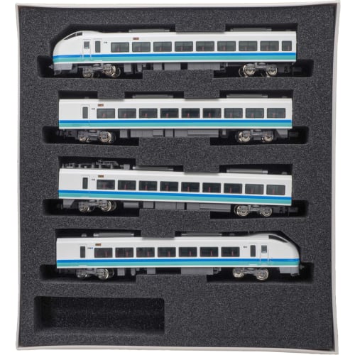 Greenmax N Gauge E653 Series 1100 Kaminumattari Color 4-Car Set with Powered Train Model Train 50788