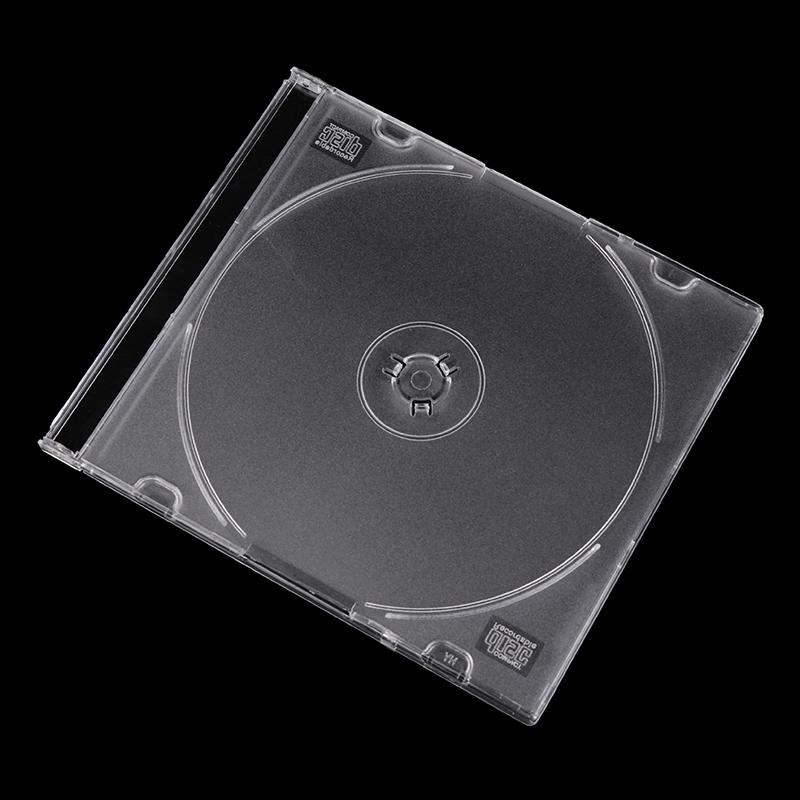 Clear Acrylic CD Storage Case Stand, DVD Holder Rack