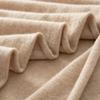Women's 100% Pure Cashmere Triangle Scarf - Autumn/Winter Style, Warm and Versatile Knit Shawl