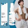 Men's Gentle Body Care Spray, Fast-Acting & Long-Lasting Freshness, Portable 100ml Spray for Adult Men