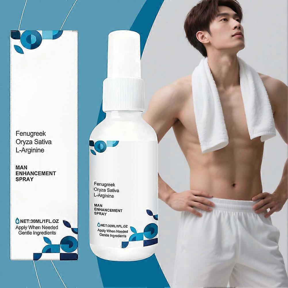 Men's Gentle Body Care Spray, Fast-Acting & Long-Lasting Freshness, Portable 100ml Spray for Adult Men