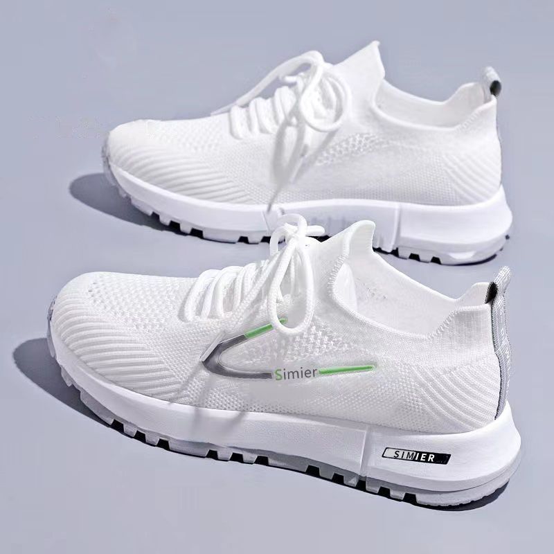 Women Casual Sneakers Mesh Breathable Lightweight Sports Flat Shoes Soft Sole Comfy Outdoor Running Versatile Summer