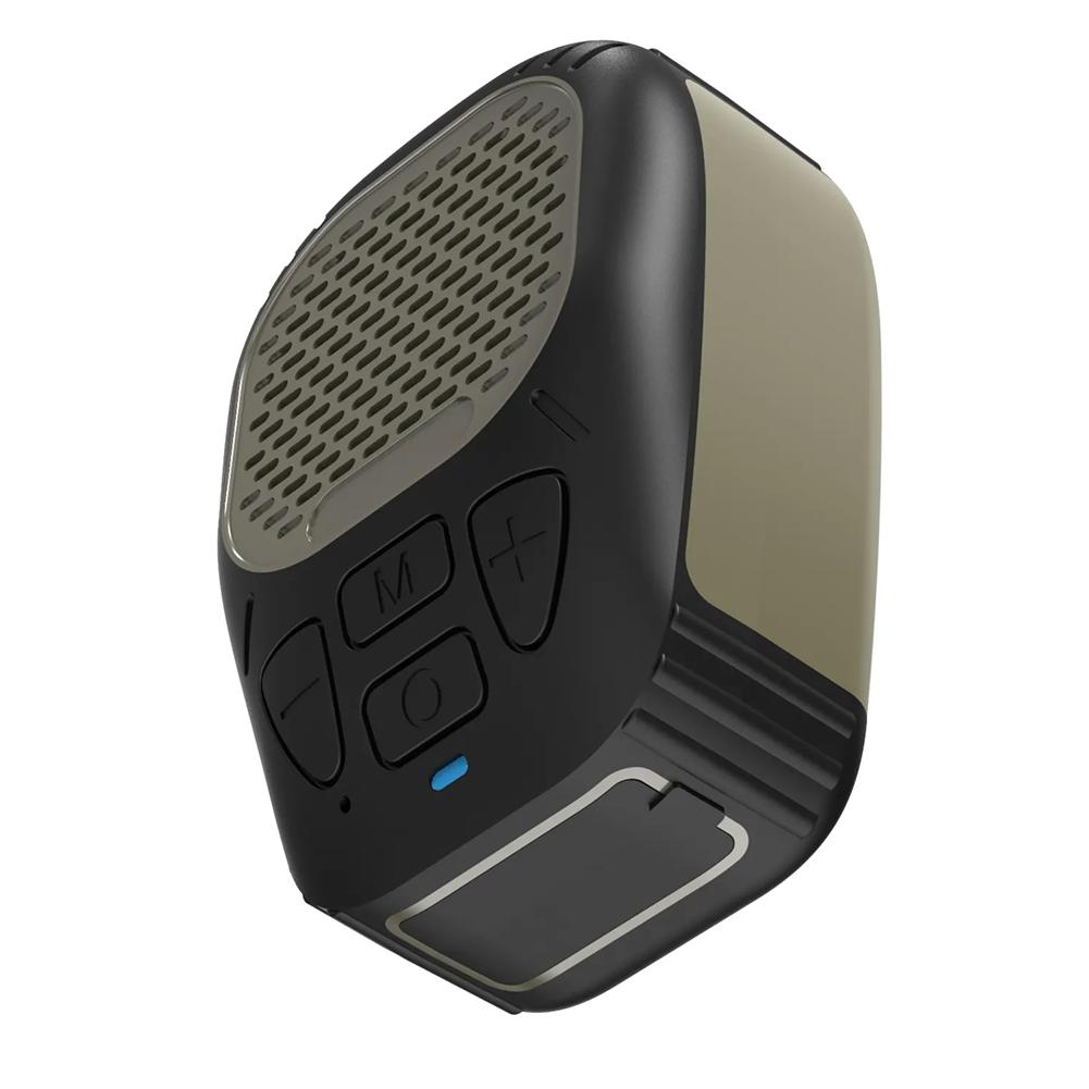 Wearable BT Speaker Waterproof Magnetic Clip-On Wireless Portable Speakers Built-in Mic Clip Speaker for Hands-Free Music/Calls