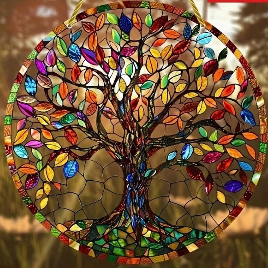 Neue Bohemian Stil Serie Innen- und Außenbereich Bunte Dekorative Acrylscheibe