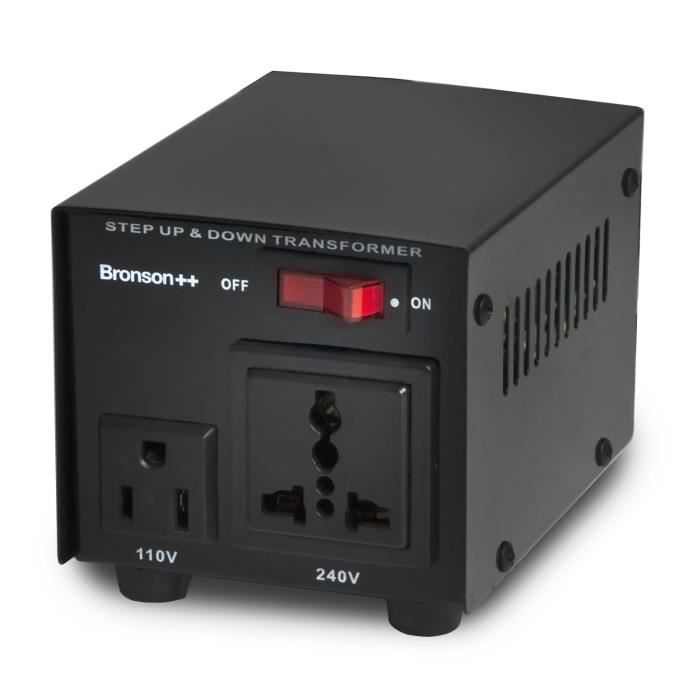 Transformateur - Bronson - VT 100 Watt - 110/220 Volt - Utilisation intérieure - Rectangulaire