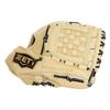 ZETT Pro Status SE E1 Type Soft Baseball Glove for Second and Pastel Brown x Size 4 Shortstop, Right-Handed Throw, Black, (BRGB564S)