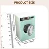 1/12 Washing Machine Toy Pretend Play Appliance Miniature Washer Model for Window Display