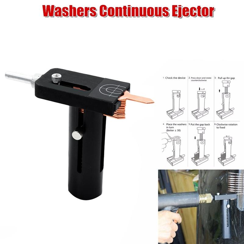 Máquina de Solda a Ponto Puxador de Amassados de Carro Anel-Pistola de Reparo-Disparar Recarregar-Arruelas Ejetor Contínuo para Dispositivo de Reparo de Amassados