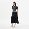 Broadcast Commuter High-Waist A-Line Mid-Length Skirt
