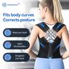 Dropshipping Stock Adjustable Back Posture Corrector Belt Women Men Prevent Slouching Relieve Pain Posture Corrector