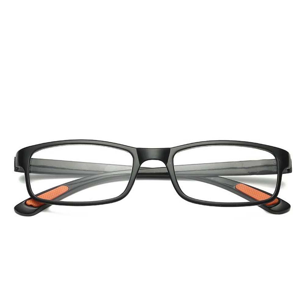 Elastic Unisex Presbyopic Glasses Zinc Zinc Alloy Black TR90 Eyewear Elderly Reading Glasses  Watch Movie