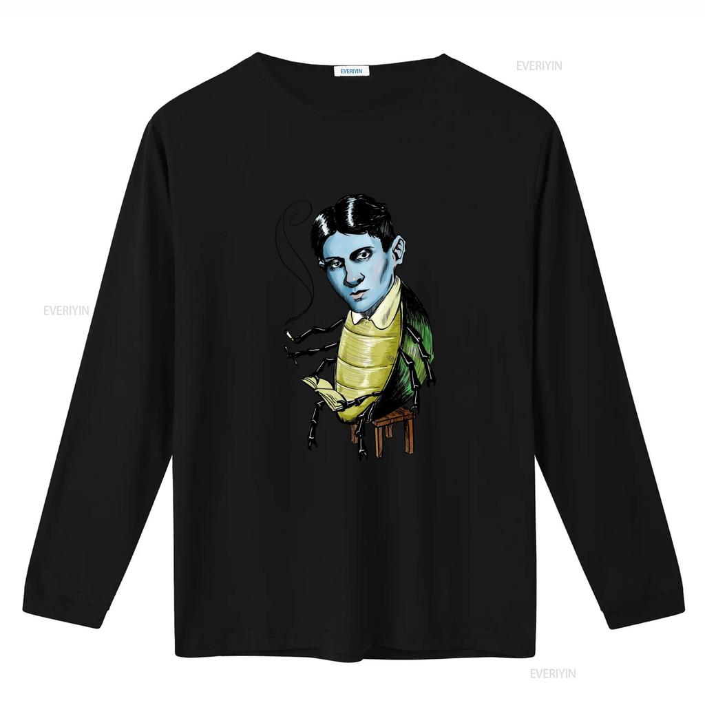Franz Kafka Inspired T Shirt Unique Literary Design for Book Lovers High Quality Print on Comfortable Fabric vintage Washed