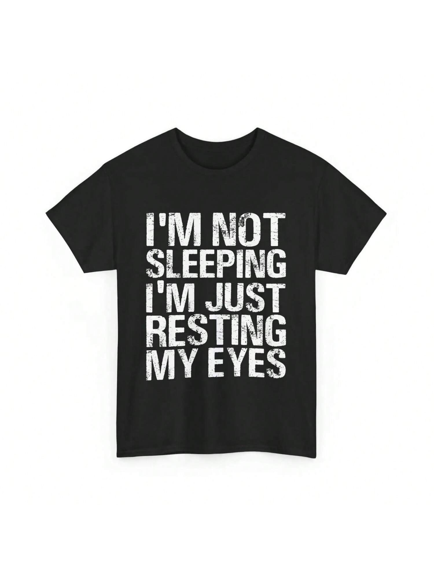 

Dad Jokes T Shirt I m Not Sleeping Just Resting My Eyes Funny S