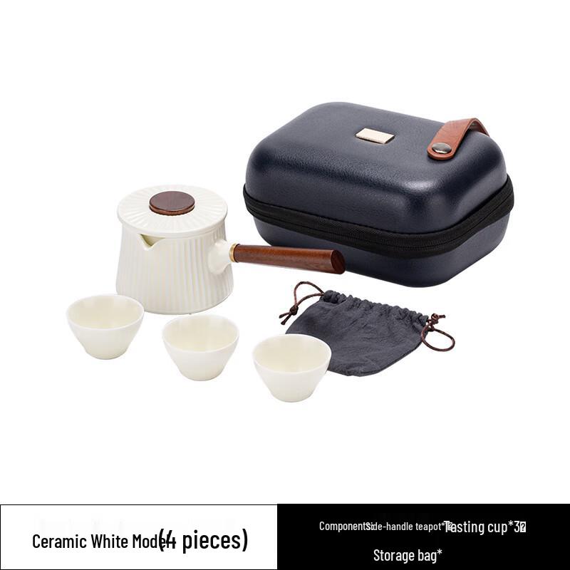 Portable Ceramic Travel Tea Set