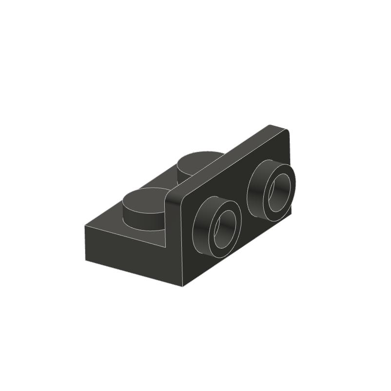 100g/186SZT 99780 Wspornik 1x2 - 1x2 Odwrócony Klocek Kolor MOC Kompatybilny z Klockami DIY Zabawka Montażowa dla Dzieci