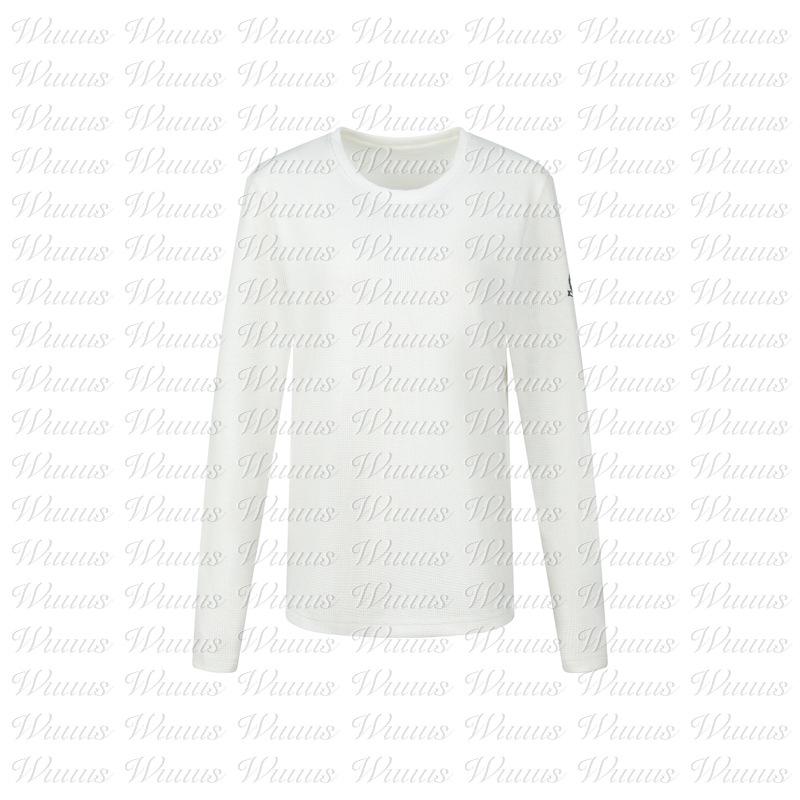 

Wuuus Tennis Club Gray Waffle Long-Sleeve Hoodie for Women Medium