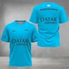 Camiseta Deportiva Padel de Manga Corta Transpirable Verano Secado Rápido Calle Hombre