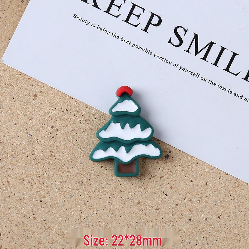 Popular Cartoon Santa & Reindeer DIY Resin Ornaments: Car Decor, Hair Clip, Phone Case Accessories