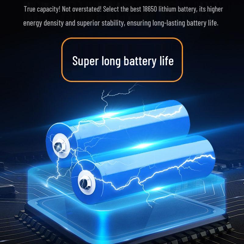 Multifunctional Rechargeable Nine-Core Long-Range Outdoor Flashlight