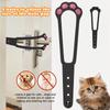 No Drill Cat Gate Indoor Pet Door Barrier Plastic Ventilation Pass Cat Access Keep Door Open for Bedroom Living Room