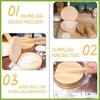 Solid Wood Dough Press Tool Quick Easy Dumpling Skin Presser Home Dumpling Wrapper Skin Making Mold Kitchen Pastry Baking Tools