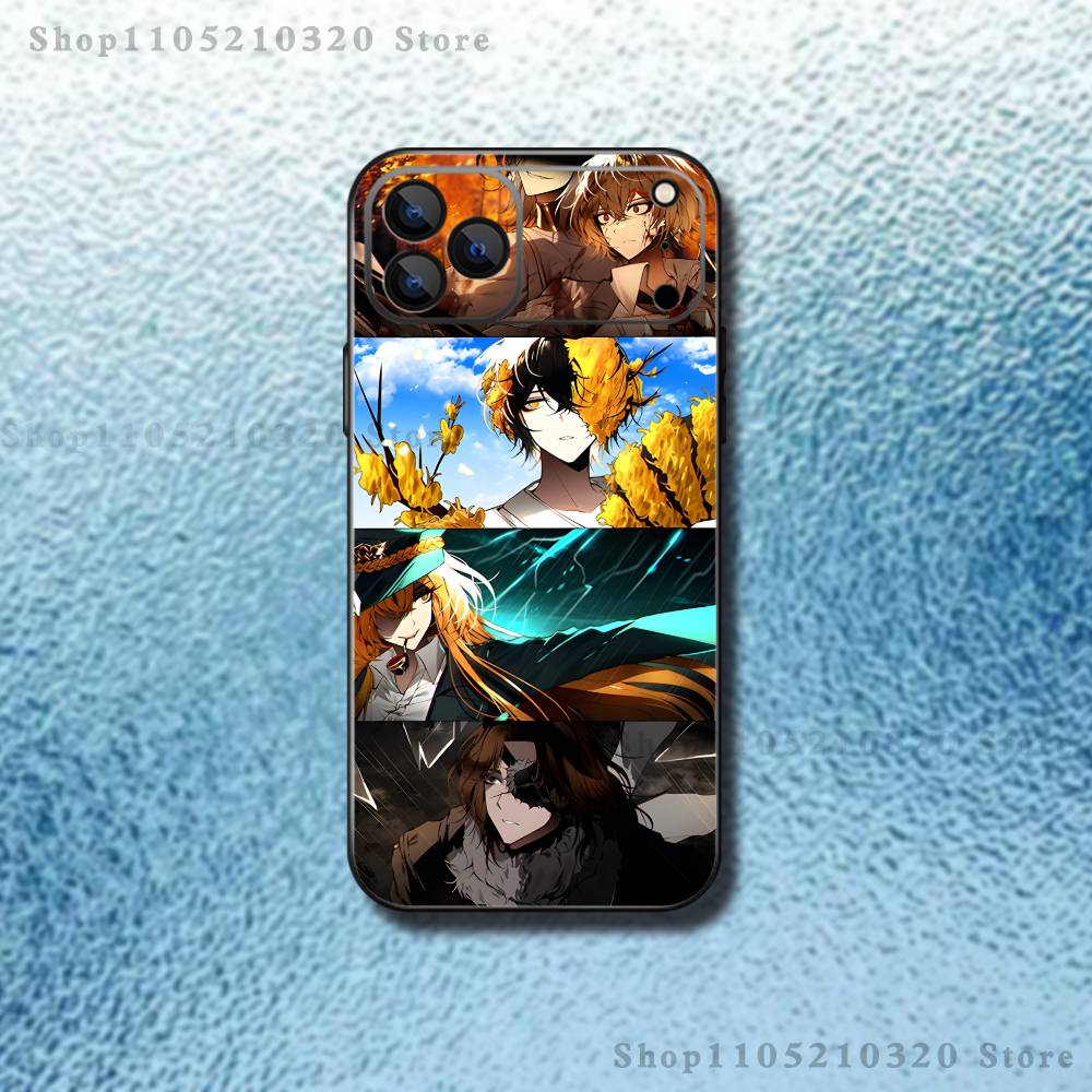 L-Limbus Company Game Phone Case For iPhone 17,16,15,14,13,12,Pro,Max,Plus,E,SE4,Air,Mini Black Soft Box