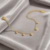 Non Tarnish Love Pendant Bracelets Adjustable Foot Chain Fashion Women's Bracelet  Birthday Gifts